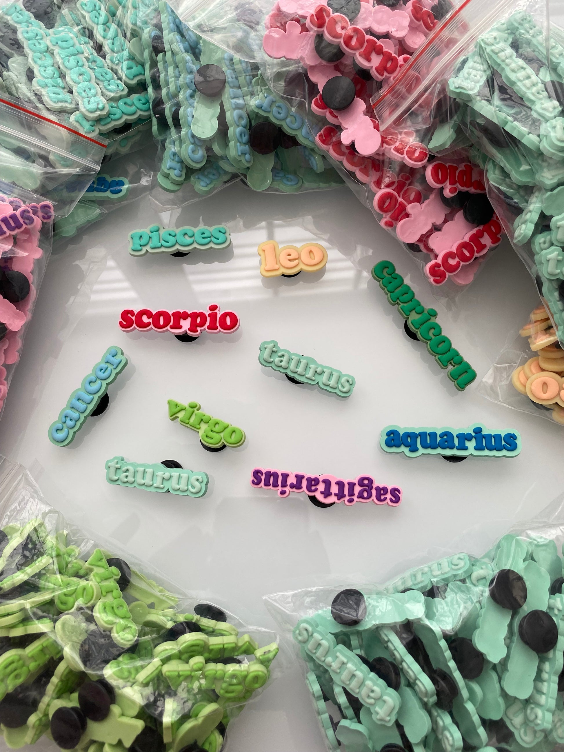 Zodiac Signs Charms