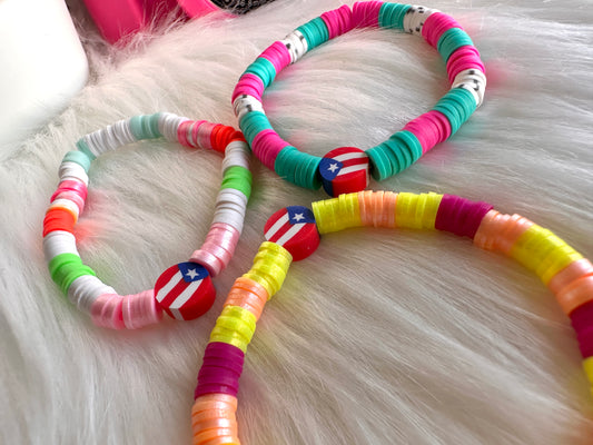Puerto Rico Colorful Bracelets