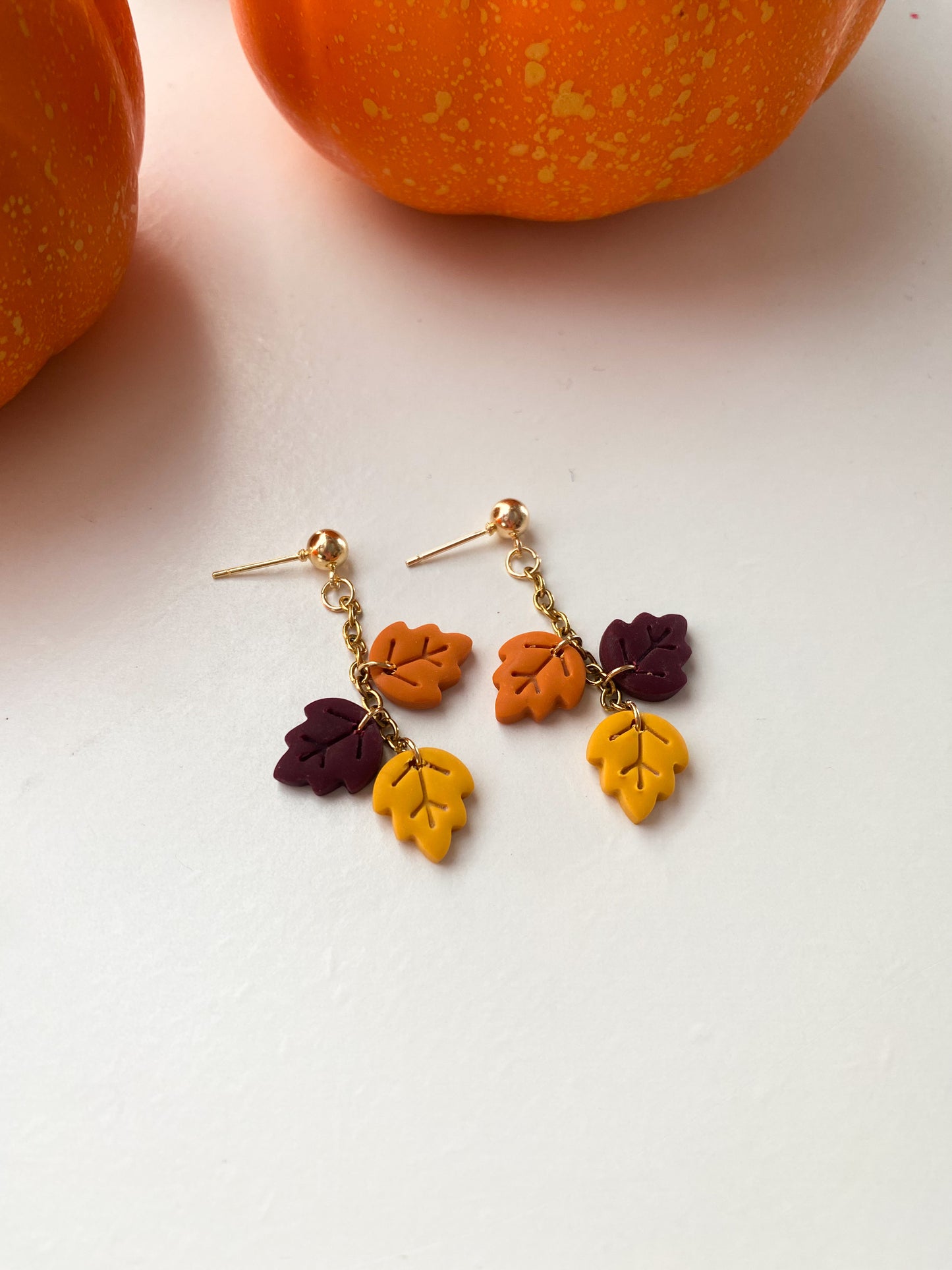 Fall Mini Leaf Trio