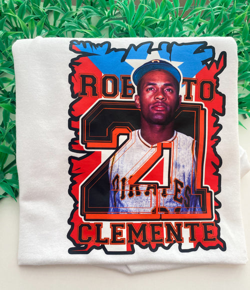 21 Roberto Clemente T-shirt