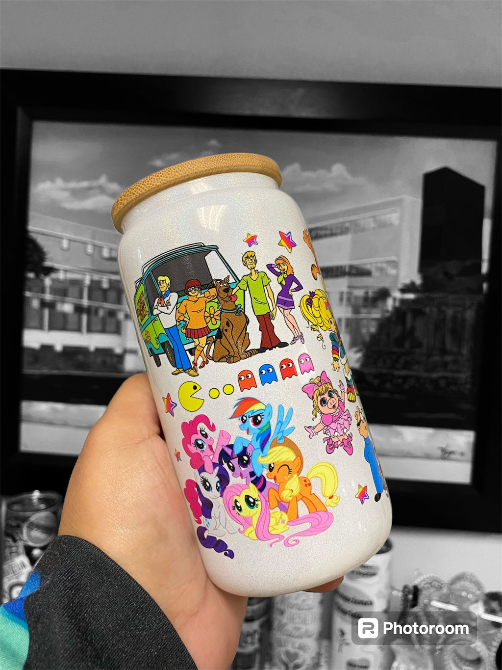 I love the 80’ Can Glass