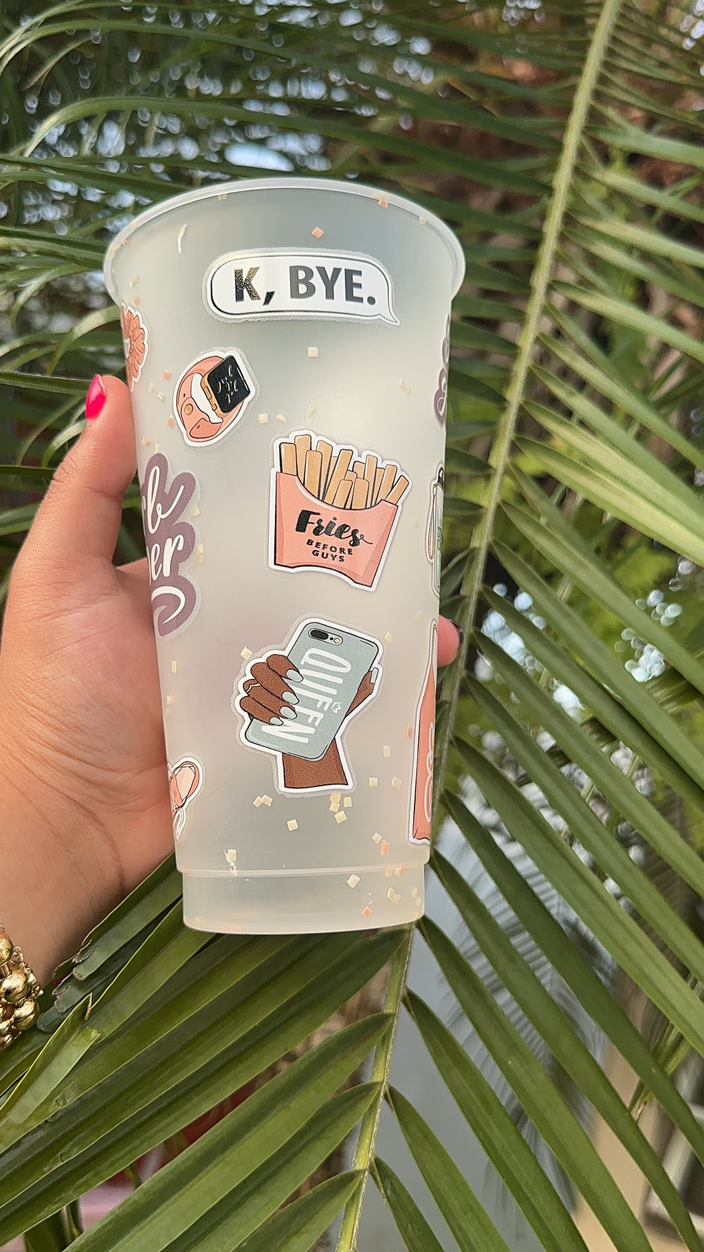 Girl Power Plastic Cup