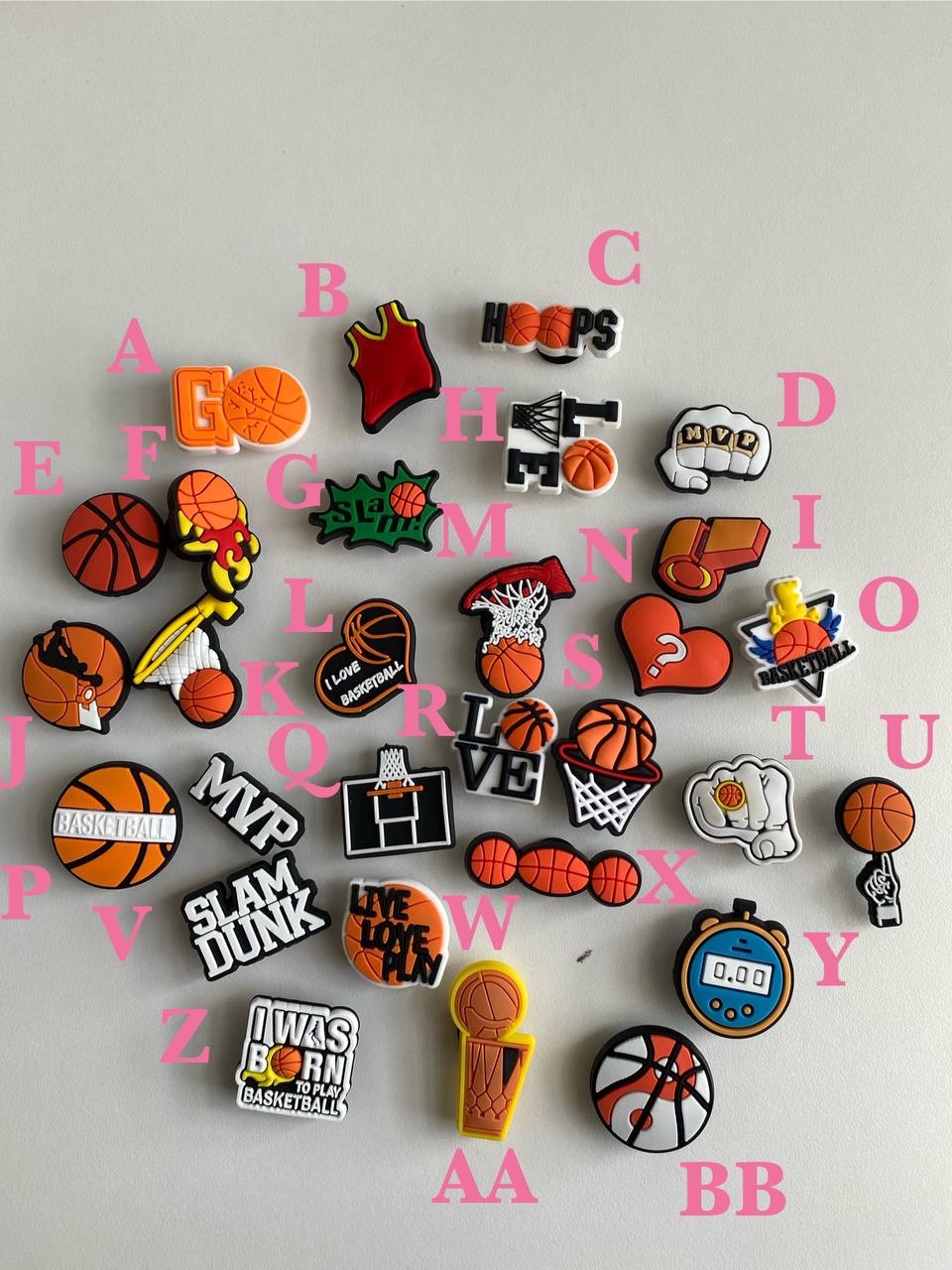 Basketball Charms