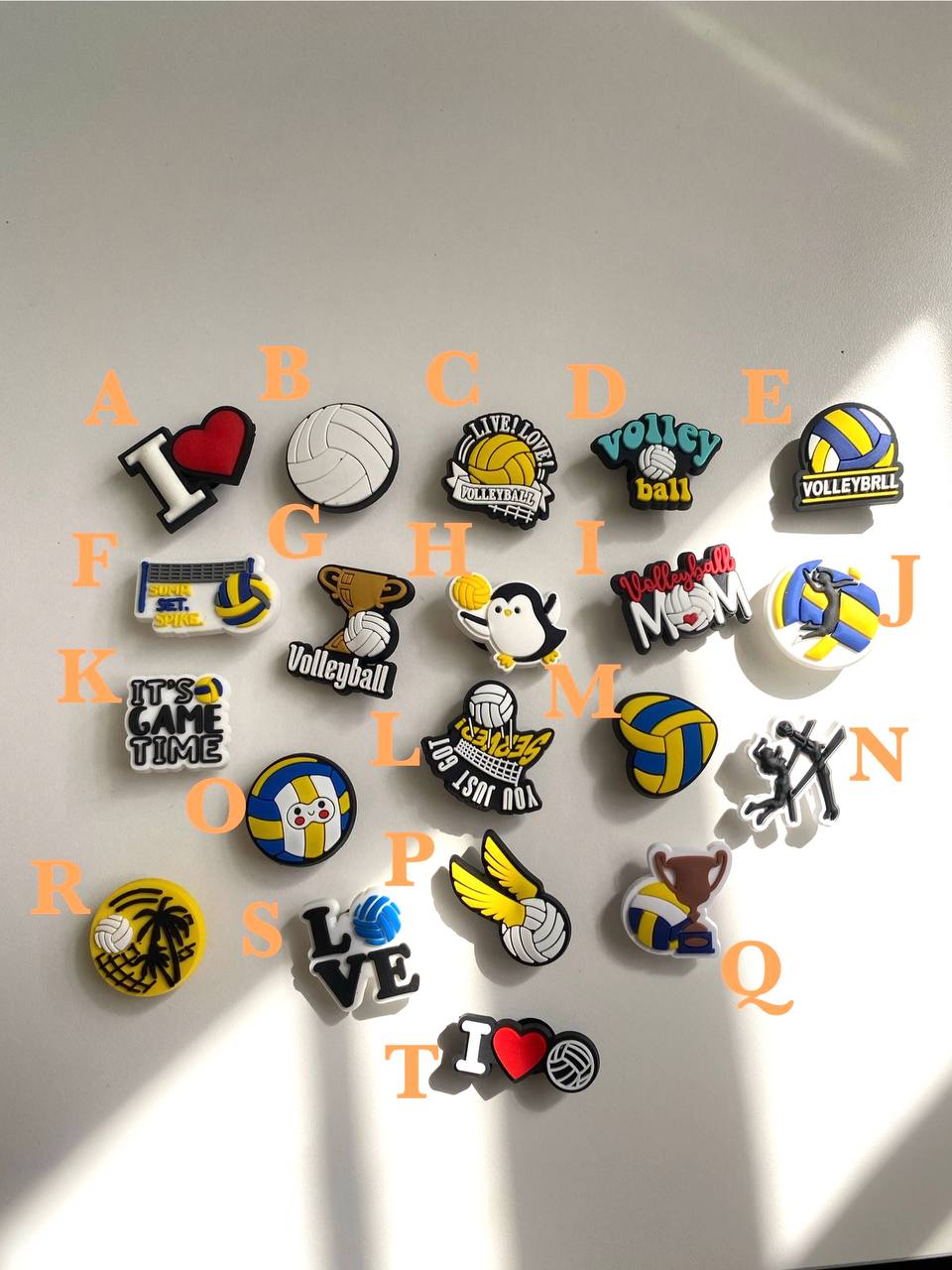 Volleyball Charms
