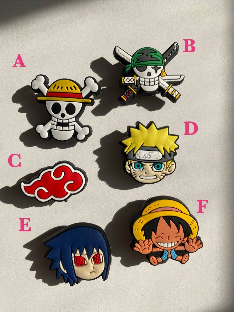 Anime Charms
