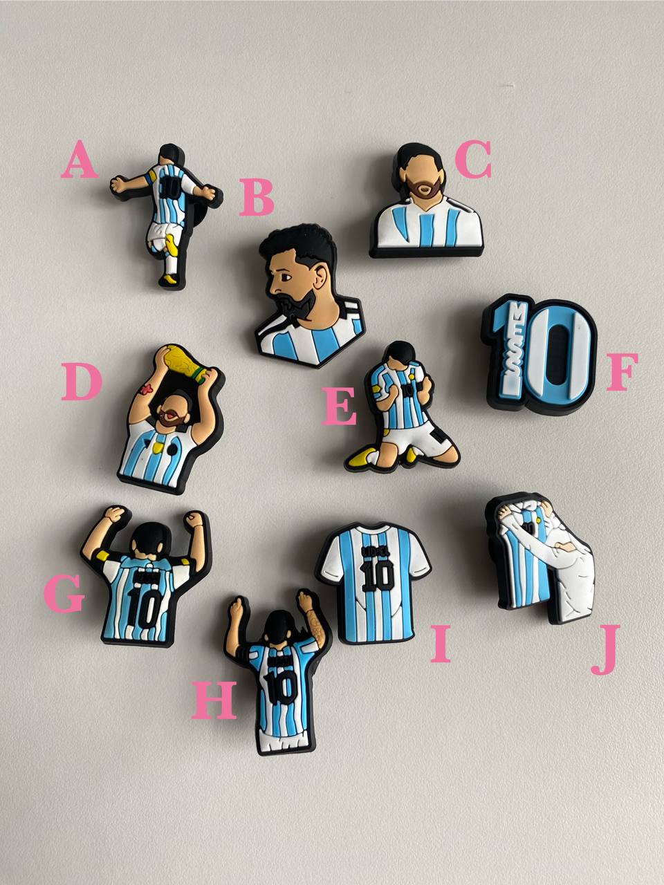 Messi Charms